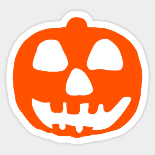 Halloween ii Pumpkin Sticker